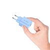 TECH-PROTECT NCA30 2-PORT NETWORK CHARGER PD 30W / QC3.0 BABY BLUE